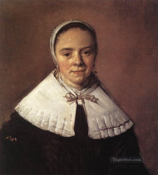 Portrait Of A Woman 1655 Dutch Golden Age Frans Hals Oil Paintings